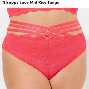 Tanga panty neon blush